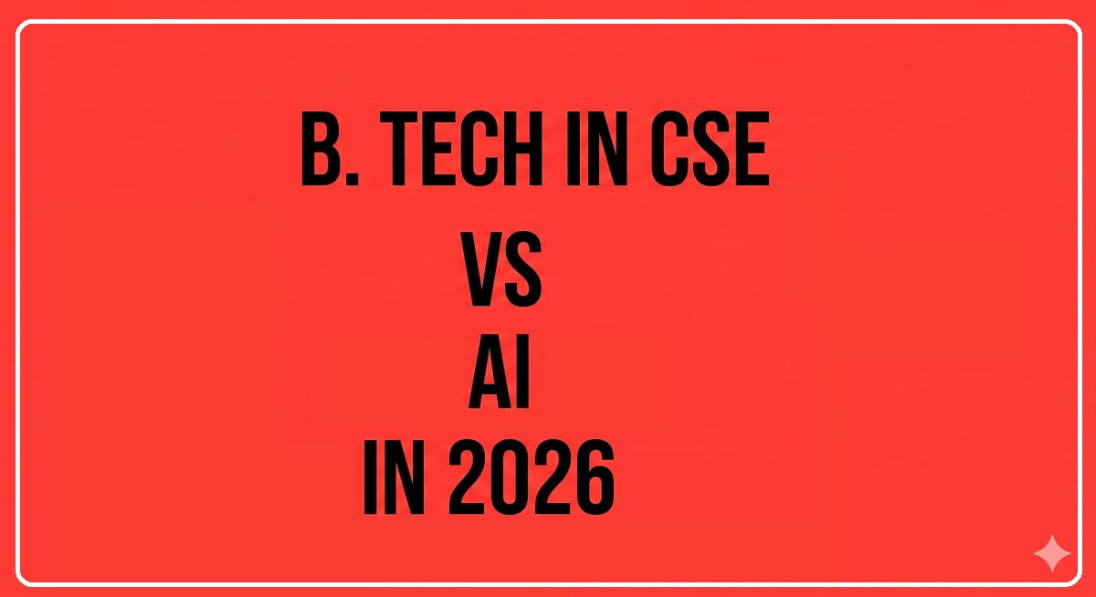B.Tech in CSE vs AI in 2026: Which Branch is Best for Your Future?